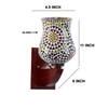 Devansh Solid Wood Electric Wall Light in Multi Colour with Multi Shade Count of 1 Light