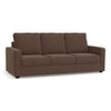 Apollo Compact Sofa Set (Colour : Daschund Brown, Cushion : Hard, Back Type : High Back, Seater : 3+1+1)