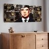 Paintingmantra Gangster Portrait Pop Art Canvas Wall Painting Decor 22x46 Inch