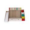 Sleep Nâ€™ Slide Bunk Bed with Slide and Storage in Oak Colour BKBB027