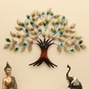 Diego Abstract Metal Wall Decor in Multicolor Set of 1