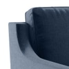 Abbey Sectional Sofa (Colour : Lapis Blue, Cushion : Hard, Seater : Right Aligned 2 Seater + Right Aligned Chaise)