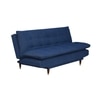 Della 3 Seater Sofa Cum Bed In Blue Colour