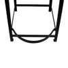 Metalsmith Metal Side Table in Black Finish