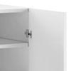 Baltoro 20 Pair Shoe Rack In White Finish