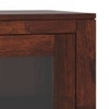 Murano Solid Wood  Bookshelf in Mango Walnut Finish