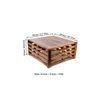 Montreal Sheesham Wood Coffee Table In Teak Finish