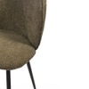 Whisper Fabric Dining Chair in Green Colour