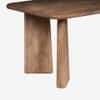Serenzia Franz Solid Wood 6 Seater Dining Table in Limewash Finish