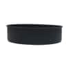 Metalsmith Metal Serving Bowl Black Decorative Bowl for Dining and Serving