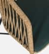 Terrace Comfort Chair In Black Finish