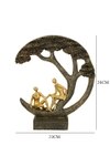 Decorative Couple Under Tree Figurine Modern Art Showpiece for Home Decor