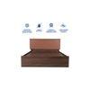 Namah Bed With Premium Leatherette Fabric And Box Storage Queen Bed