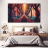 The Castle Decor Connecting Road Deep Forest Wall Art Set of 5 27x48 Inch