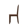Monterey 4 Seater Dining Set with 1 Bench and 2 Chairs (Rubberwood, Dark Cappuccino Finish)