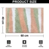 Luxe Home Canada Stripes Bath Mat (40x60 cm) Pink