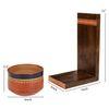 Asmi Earthen Planter with Wall Decor Shelf (5x7x11)