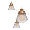 Nordic Modern Metal and Glass Pendant Light
