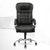 Kepler Brooks Amelia Premium Leatherette Office Desk Chair in Black Colour