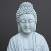 Grey 2Ft Lotus Buddha Water Fountain