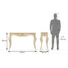 Helena Solid Wood Console Table in Finish