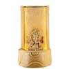 Peach Fiber Glass Slate Ganesha Indoor Water Fountain