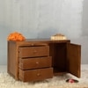 D'Dass Copper Sheesham and Mdf  Wall Hanging Wooden Temple For Pooja