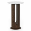 Orra Solid Wood Side Table in Mango Walnut Finish