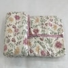 Ivy Premium Cotton Comforter Floral Double Bed Reversible 350 Gsm Size 240 X 220 Cms