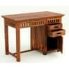 Aspen Solid Wood Study Table in Teak Finish