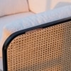 Andaman Havelock Solid Wood Arm Chair in White Colour