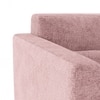 Lewis 2 Seater Fabric Sofa In Desert Rose Colour