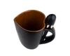 Black Hug-in-a-Mug Cozy Ceramic Mug Set – Set of 2