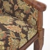 Florence Lounge Chair in Teak Finish and Chintz Floral Colour