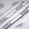 Kira White & Green Floral Cotton Dohar Set Of 2 Reversible Single Bed 350 Tc Size 240 X 160 Cms