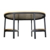 Metalsmith Center Table – Wooden Top