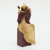 Yubi Polyresin Figurine in Brown Colour