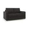 Apollo Compact 2 Seater  Fabric Sofa In Graphite Grey Colour