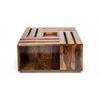 Milan Sheesham Wood Coffee Table In Teak Finish