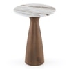 Sienne Soildwood and Toronto Side Table in Bronzed Oak Finish