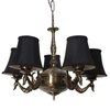 Devansh Gold Wall Mounted Lamp With Beige Jute Shade