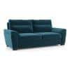 Adelaide Premium 3 Seater Fabric Sofa in Indigo Blue Colour