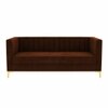 Loris Fabric Sofa - Brown