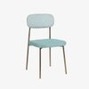 New Yoho Stainless Steel Dining Chair in Blue Colour