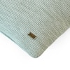 Moss Knit Pistachio Green Cushion Cover 16X16  Inches