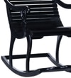 Rajasthani Solid Wood Rocking Chair in Walnut Colour