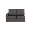 Apollo Compact Sofa (Colour : Steel, Cushion : Soft, Back Type : High Back, Seating Capacity : Right Aligned 2 Seater + Right Aligned Chaise)