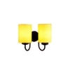 Delbert Yellow Fabric Wall Light