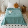 Super Soft Woolen Blanket  Single Bed  Self Print  330 Cms  240 X 160