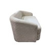 Elegantensemble Wood 2 Seater With Upholstery Non Storage Sofa In Grey Colour